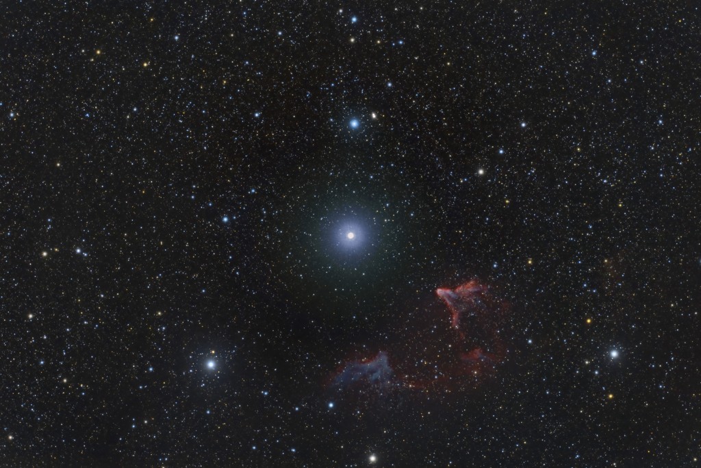 Gamma Cass, IC 63 & IC 59, 10.8 Hrs Integration 