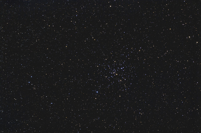 M41 Open Cluster in Canis Major.  10x180 sec @ ISO 400, Televue TV-85 at F/5.6, IDAS-LPS, Modified Canon T3.
