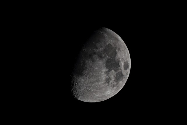 The Moon on November 2nd, 2014. 1/500th sec @ ISO 100, TV-85 at F/5.6, IDAS-LPS, Modified Canon T3.