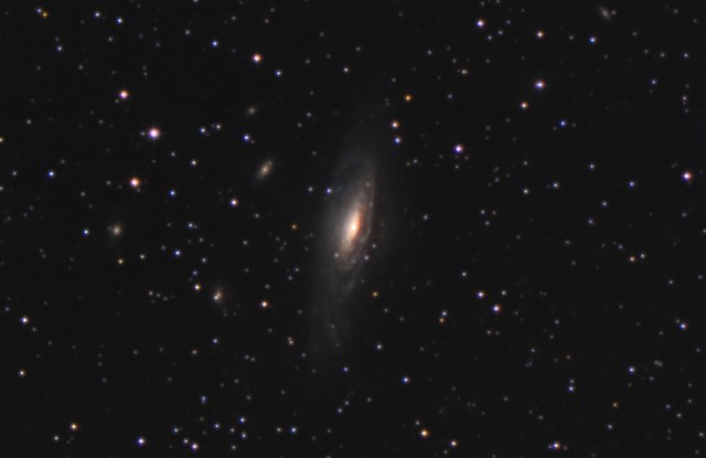 NGC-7331 detail view. Nov 20, 2014, 23x150 @ ISO 3200, C8 at F/6.3. Oct 31, 2014, 27x300 @ ISO 1600, TV-85 at F/5.6. IDAS-LPS, modified Canon T3.