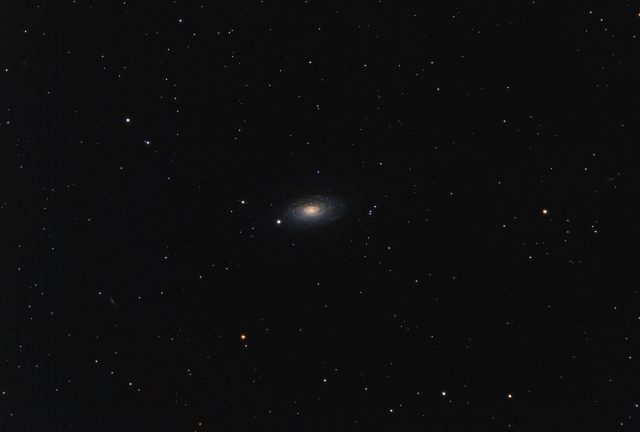 M63 Spiral Galaxy.  35x180 sec @ ISO 800, Meade SN-8 at F/4, Huteck Canon 350XT.